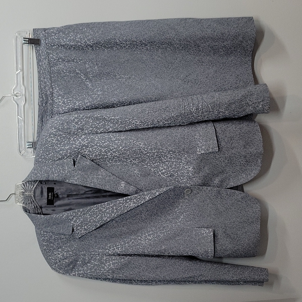 Zanella Made in Italy High Waist Skirt Suit Set size 10